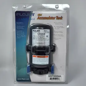 305730004a Flojet Mini Accumulator Tank 21.5 Fl Oz Internal Pressurized Bladder