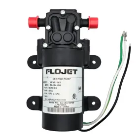 Lf521002 Flojet Demand Water Pump 115v 40psi 0.7gpm 3/8 Inch Barb Fittings