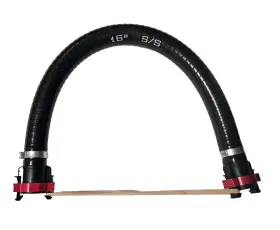 Bs-1028716 Flow-rite Boat Livewell Hose With 3/4 Inch Qwik-lok 16 In Length
