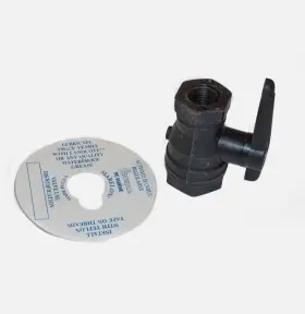 905100 Forespar Mf 850 Marelon Full-flow Ball Valve - 1/2 Inch Nps