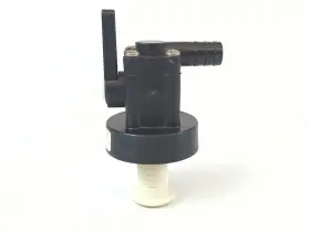 931153 Forespar Marine Marelon 3/4 Inch Mushroom Thru-hull Seacock Ball Valve