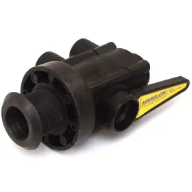 Forespar 931556 Boat Ball Valve Marelon 2 Inch Mushroom Thru Hull