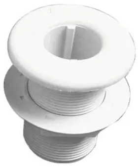 906008 Forespar Products Corp. Thru-hull 1-1/2 Inch Flush With Nut White