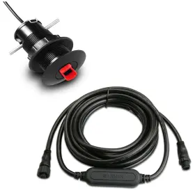60587 Garmin Gst 43 Thru-hull Speed/temperature Transducer With 10 Bundle