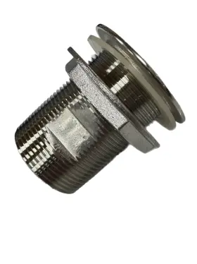 Th-150-250 Gemlux Thru Hull 1.5 Inch Npt 2.5 Short Forged With Nut