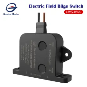 Genuine Marine Gm-ep-al0155 Water Level Control Switch For Bilge Pumps 12v 24v Float Sensor
