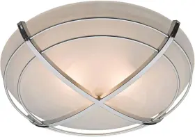 81030 Good Housekeeping Kingsley Decorative 90 Cfm 2.5 Large Cast Chrome