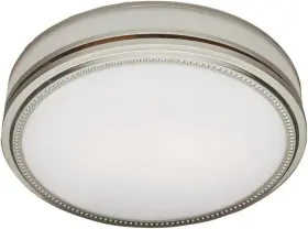 83001z Good Housekeeping Opera 83001 Decorative 110 Cfm 3.0 Large Brushed Nickel