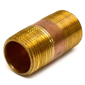 Grainger 1vgv7 Boat Pipe Connector Fitting 1 Inch Npt Brass