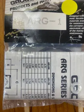 109605 Groco Arg-1 Strainer Repair Kit