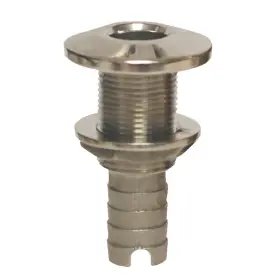 34-hth500s Groco Hth-500-s Stainless Steel Hose Barb Thru-hull Fitting 1/2 Inch