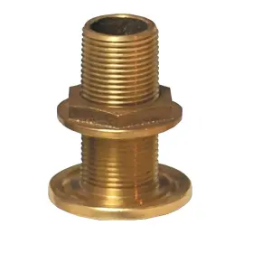 34-th750w Groco Th-750-w 3/4 Inch Nps Npt Combo Bronze Thru-hull Fitting Nut