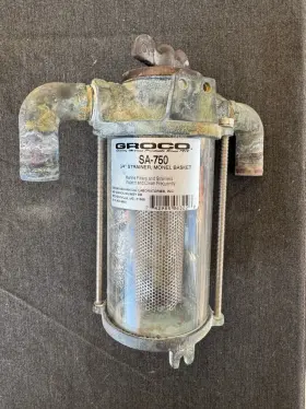 Sa-750 Groco 742985063228 3/4 Inch Raw Water Strainer Ss Basket