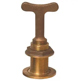 Groco 742985133433 Garboard Drain With Inside T-handle Plug