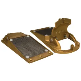 Aphs-1250-1 Groco Perforated Hull Strainer With Access Door 1-1/4 Max Thru-hull