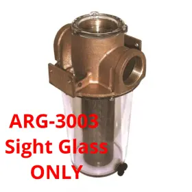 Arg-3000 Groco Arg-3003 Sight Glass For Raw Water Strainer Filter Boat Marine