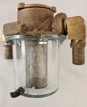 Arg-500 Groco Series 1/2 Inch Npt Raw Water Strainer W. Hose Connection Fittings