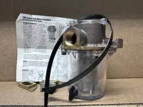 Arg-755-s Groco 3/4 Inch Raw Water Strainer With #304 Ss Basket Glass Is Scratched