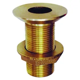 Fth-750-w Groco Fth Series 3/4 Inch Hole Bronze Combo Flush Thru-hull Fitting For Nps Pipe