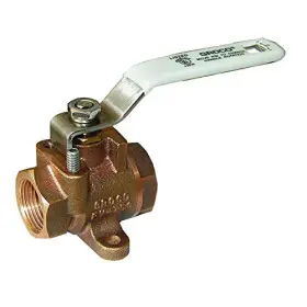 Fv-500 Groco 1/2 Inch Npt Bronze Inline Fuel Valve Fv500
