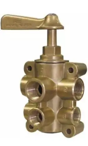 Fv-65038 Groco Fv65038 6-port Fuel Valve 1/2 Inch Supply