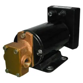 Gpbr-1 Groco 12 V 180 Gph Electric Positive Displacement Reversing Gear Utility Pump
