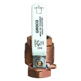 Ibv-2500 Groco Ibv-series 2-1/2 Inch Bsppf Bronze Inline Valve