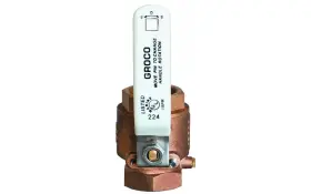 Ibv-750-bspp Groco Ibv750bspp Bronze Inline Ball Valve 3/4 Inch