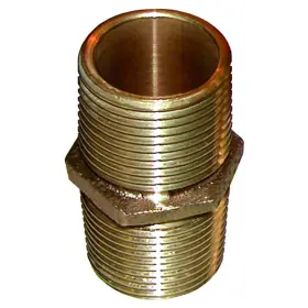 Pn-2000 Groco Bronze Pipe Nipple - 2 Inch Npt Durable And Reliable