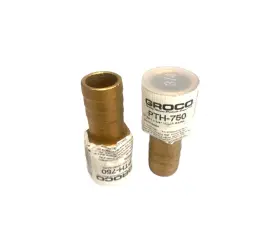 Pth-750 Groco 3/4 Inch Npt X Id Hose Barb - Lot Of 2