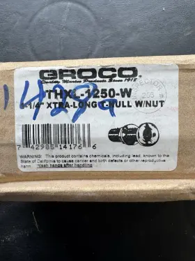 Taxl-1250-w Groco 1-1/4 Inch Extra Long Thru Hull Fitting With Nut Bronze New Nos Taxl-1250-w Groco 1-1/4 Inch Extra Long Thru Hull Fitting With Nut Bronze New Nos