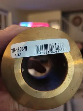 Th-1500-w Groco 1-1/2 Inch Bronze Thru-hull Fitting With Nut #th-1500-w