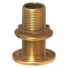 Th-200-w Groco Th Series 2 Inch Hole Bronze Combo Thru-hull Fitting For Bspp Pipe