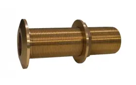 Thxl-1250-w Groco 1 1/4 Inch Bronze Extra Long Thru-hull Fitting With Nut