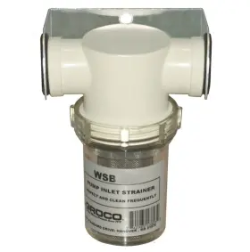 Wsb-500-p Groco 1/2 Inch Fresh Water Strainer With Plastic Basket Wsb-500-p- Free Ship