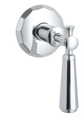 19270000 Grohe / Kensington Volume Control Trim Chrome New Oem