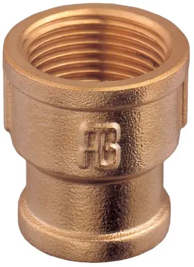 0240b.200217 Guidi Genuine Bronze Female/female Reducing Socket 1- 1/2 X 1-1/4 Inch