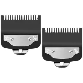 T-2tdt05 Hclsy Replacement For 1/2 Wahl Clipper Guards Set 1/16 Inch 1.5mm Metal Hair Black