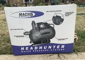 M5-115 Headhunter M5-115/60 Mach 5 115v/60hz Water Pressure Pump