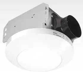 7117-01-wh Homewerks Worldwide Bathroom Integrated Led Light Ceiling 80 Cfm White