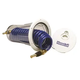 Hosecoil 8590663 Hose For Boats - Hc15f Flush Mount Enclosure With And Nozzle