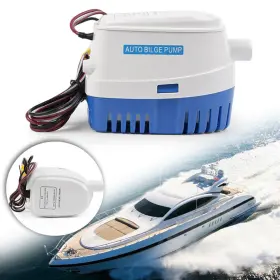 Se2108yf044 Hukyu 1 600gph 12v Marine Boat Automatic Submersible Bilge Auto Water Pump Float Switch