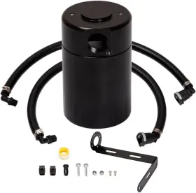 819-204 Hy-speed Oil Catch Can Air Separator Compatible With F150 2011 2012 2013 2014