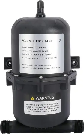 Ph-0206 Hyddnice Water Accumulator Tank 0.75l 125 Psi 25oz Under Pressure Pump For Boat Rv