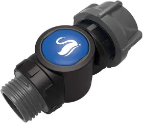 Csnusv100 Hydrofarm 078627041041 Swan Hose Black And Blue Universal Swivel