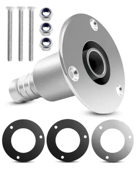 Sthe1107 Hzsifu Straight Thru Hull Exhaust Skin 316 Stainless Steel Fitting Wall Socket Hardw