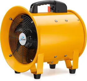 Ilg8vf10 Iliving Utility High Velocity Blower Fume Extractor 10 Inch Yellow