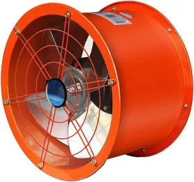 22305 Intsupermai 12 Inch Axial Fan Cylinder Industrial Portable Ventilator