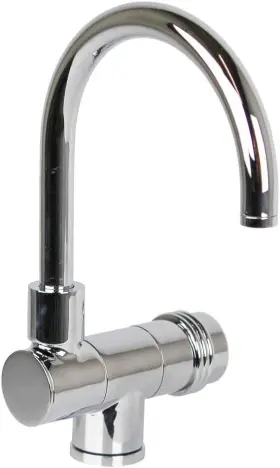 97261-3.5sqcp Itc Marine Boat Sink Faucet 97261-cp Fold Down 6 Inch X 4 Chrome Low Profile