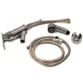 97800r1-ch Itc Marine Boat Faucet Kit With Square Handle Lever Pull-out